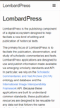 Mobile Screenshot of lombardpress.org