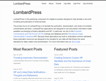 Tablet Screenshot of lombardpress.org